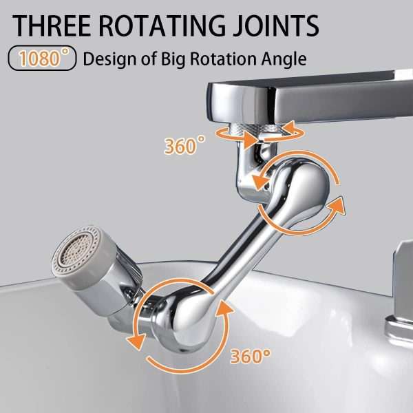 Rotary Sink Faucet Bubbler