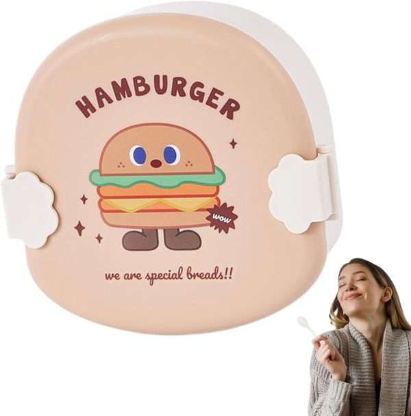 Hamburger Design Lunch Box