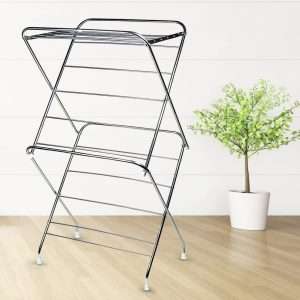 Super Heavy Duty 3 Tier Stainless Steel Foldable Cloth Dryer / Clothes Drying Stand