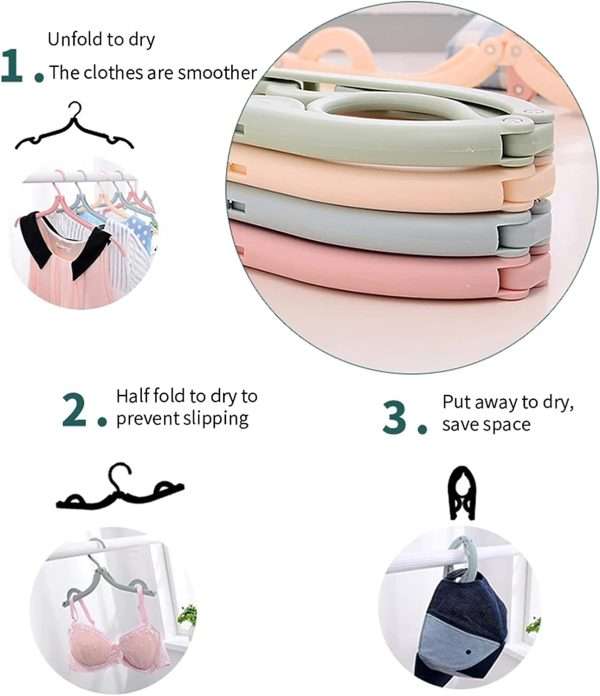 Foldable Hanger For Storage Needs (4 piece set)