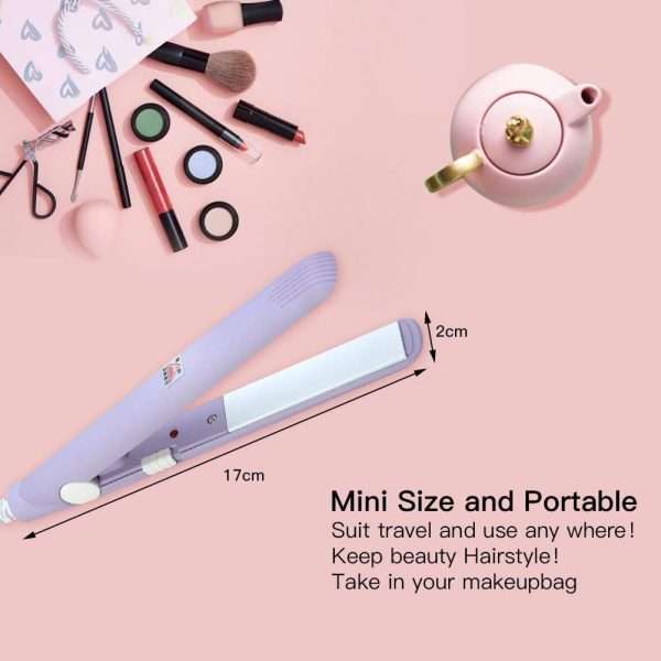 Mini Hair Straightener And Curler