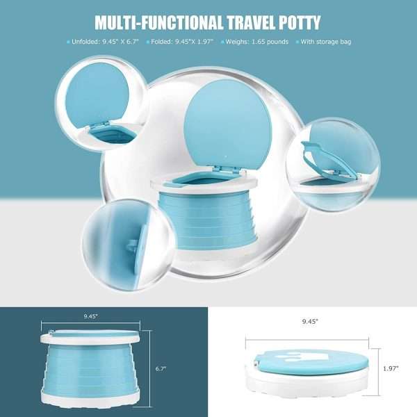Folding Children’s Travel Toilet