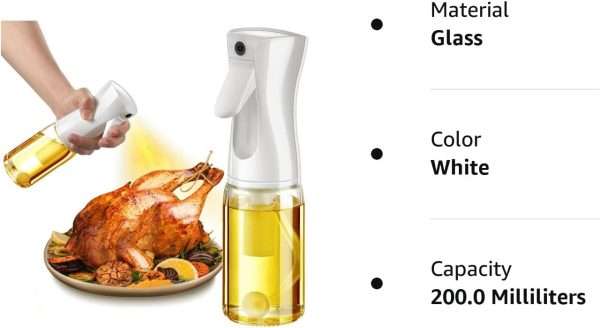 Oil Sprayer Bottle For Cooking