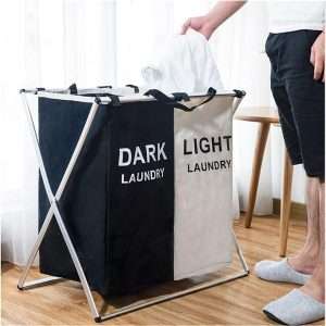 Double Basket Laundry Bag