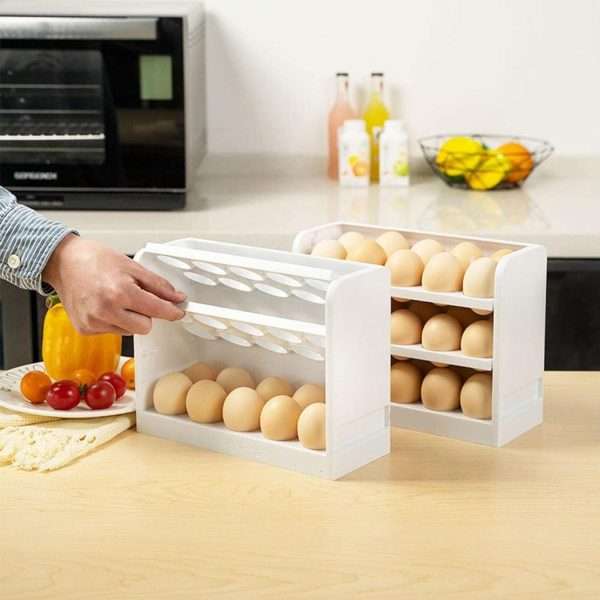 3-Tier Folding Egg Tray