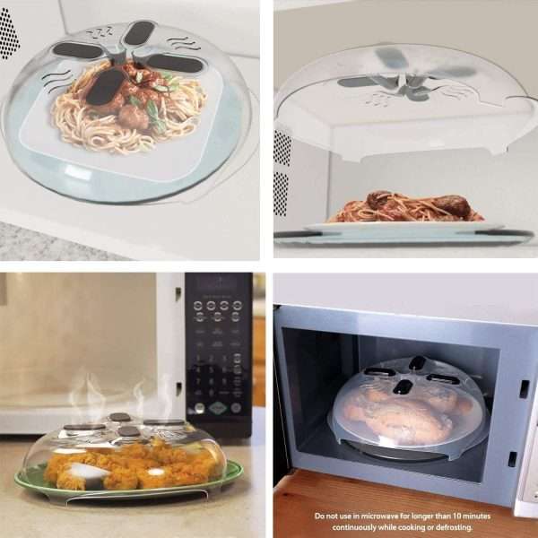 Magnetic Microwave Splash Proof Cover