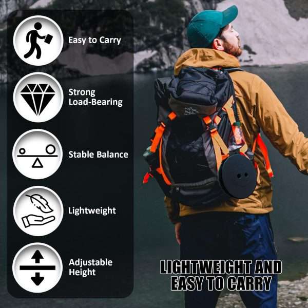 Lightweight Portable Folding Stool