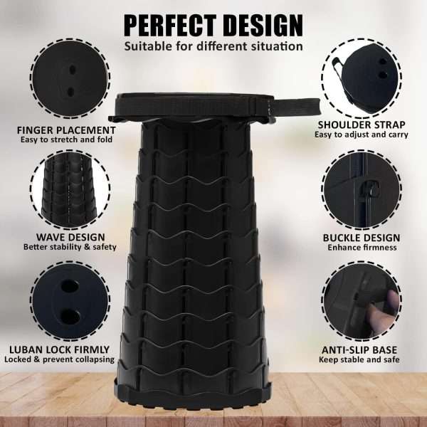 Lightweight Portable Folding Stool