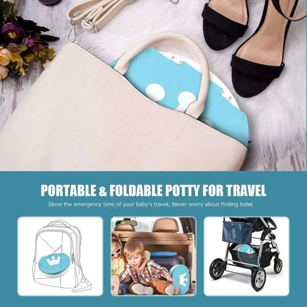 Folding Children’s Travel Toilet