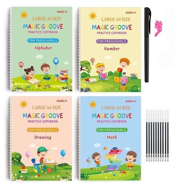 4-in-1 Kids Magic Book