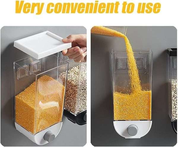 Push Button Storage Container