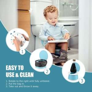 Folding Children’s Travel Toilet