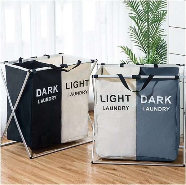 Double Basket Laundry Bag