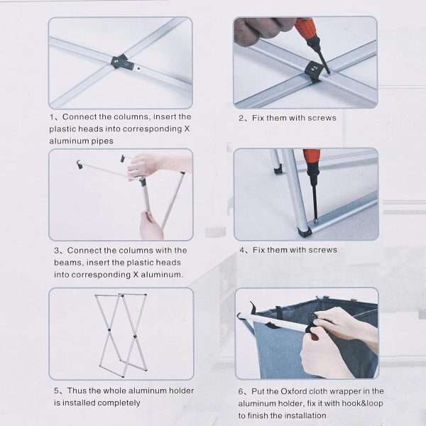 Single Basket Laundry Bag