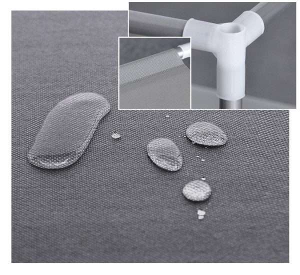 3 Door Foldable Wardrobe