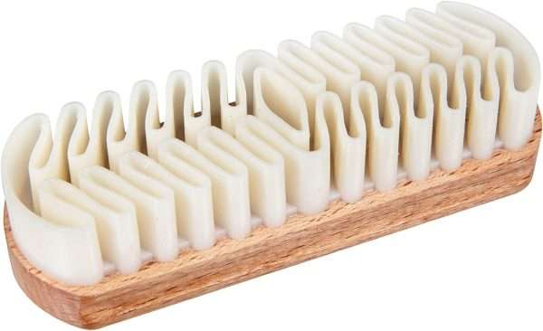 Wooden Nubuck And Suede Restorer Brush