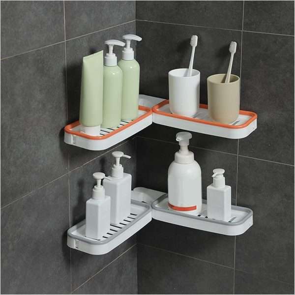 Folding Corner Rack For Bathroom
