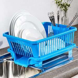 Dish Rack With Drain Tray