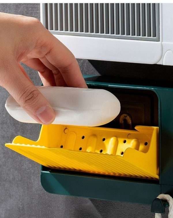 Double Soap Case For Bathroom And Kitchen