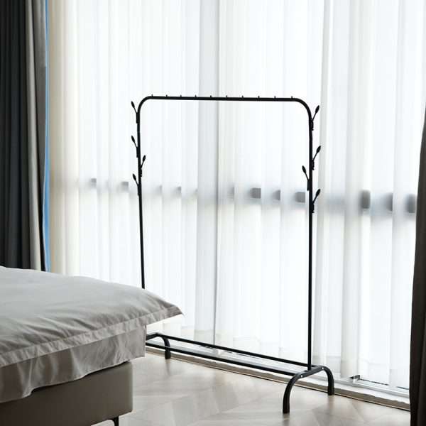 Iron Coat Rack / Clothes Hanger For Storage & Organization