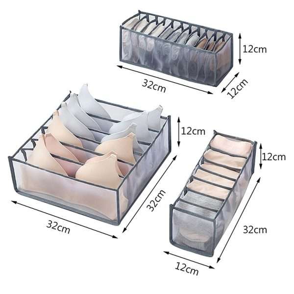 3 Set Of Dresser Drawer Organizer