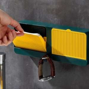 Double Soap Case For Bathroom And Kitchen