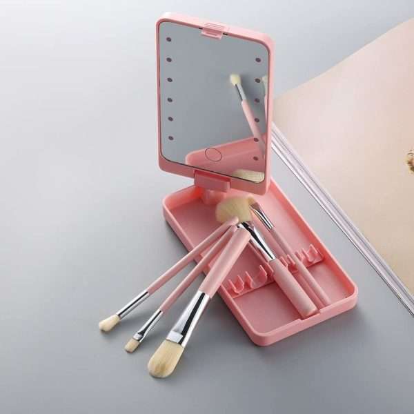 Makeup Box With Mirror & Light