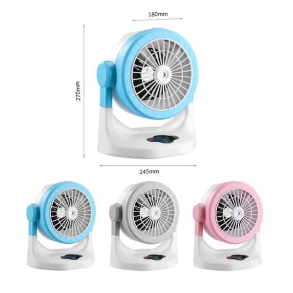 Portable Fan With Humidifier