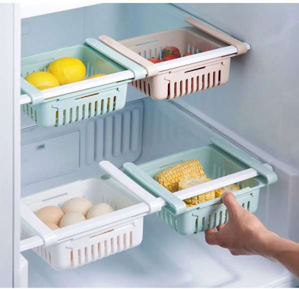 Fridge Adjustable Basket For Better Organization (5 Piece)