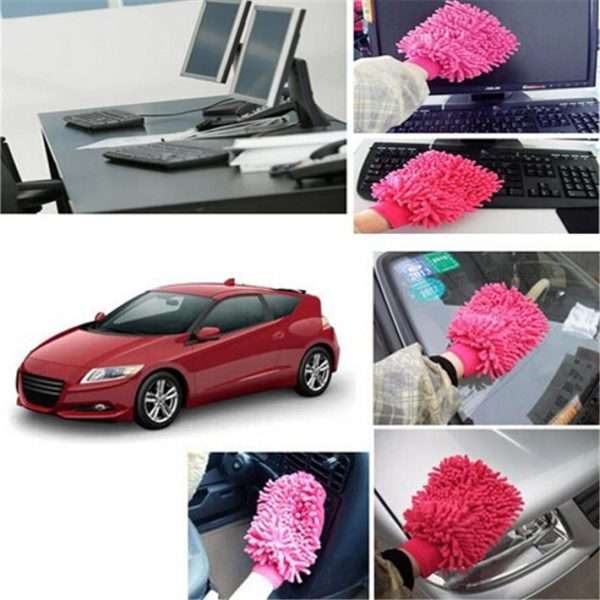 Microfiber Car Washing Gloves (3 Piece Set)