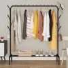 Iron Coat Rack / Clothes Hanger For Storage & Organization