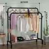 Iron Coat Rack / Clothes Hanger For Storage & Organization