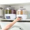 6-in-1 Rotating Grain Jar Dispenser