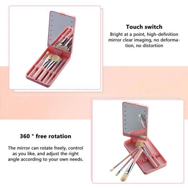 Makeup Box With Mirror & Light