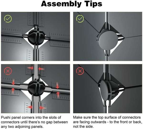 Clothes Wardrobe Cabinet With Shoe Holder At Bottom