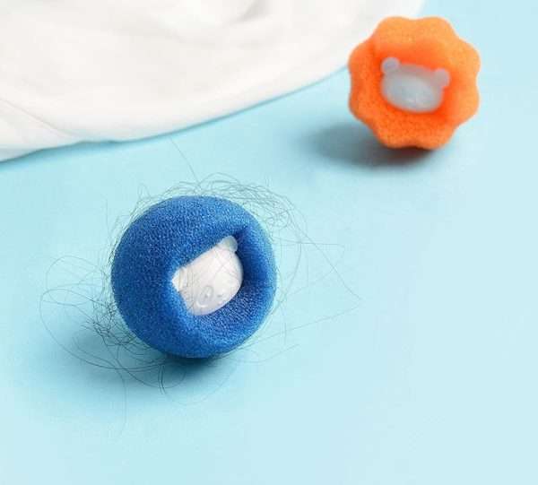Magic Laundry Balls To Remove Hair From Clothing