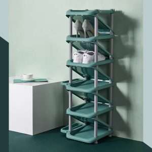 6-Tier Shoe Rack With 11 Compartments