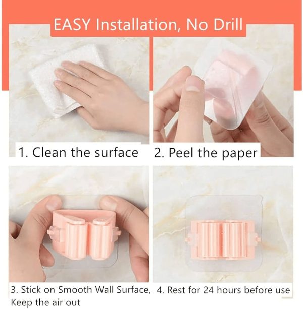 Mop Holder 3 Piece Set