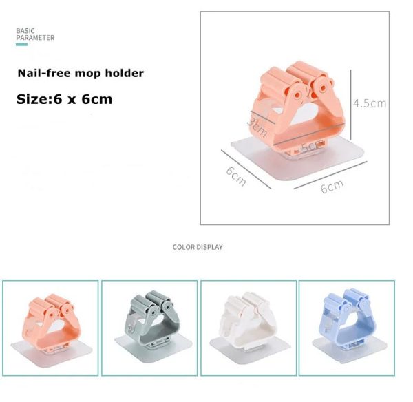 Mop Holder 3 Piece Set