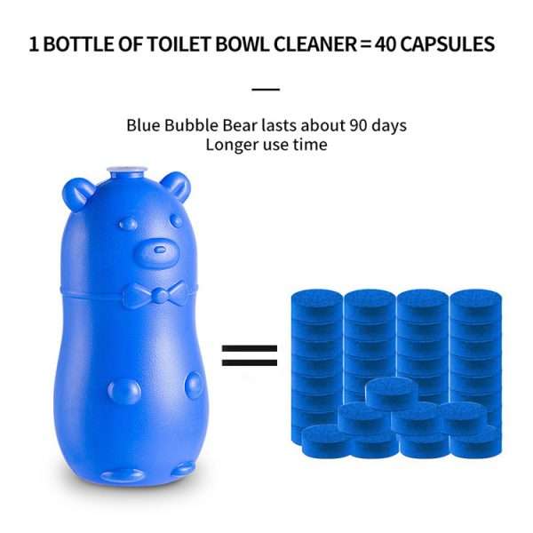 Blue Bear Toilet Cleaner (3 Piece Set)