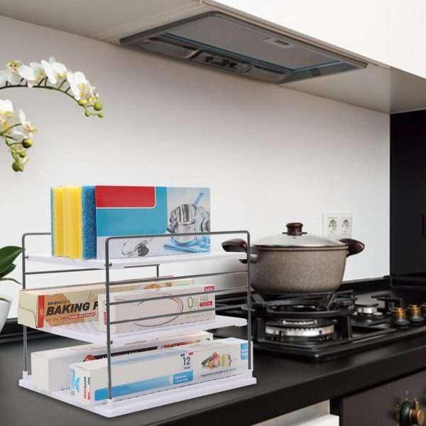 3-Step Storage Rack For Kitchen & Household