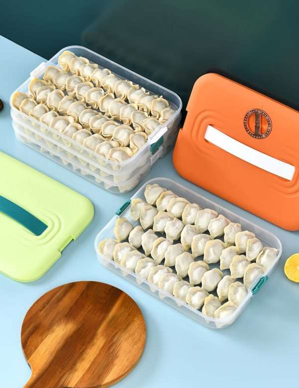 Stackable Kitchen Storage Box With Handle