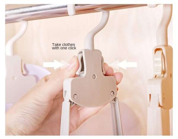 Folding Clothes Hanger (5pcs Set)