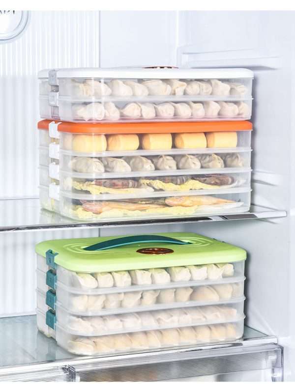 Stackable Kitchen Storage Box With Handle
