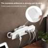 Self Adhesive Reusable Movable Wall Mount For Power Strips Cable Organization