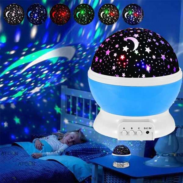 Star Master 360 Rotating Projection Lamp