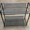 2 Step Metal Storage Rack For Kitchen And Household