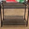 2 Step Metal Storage Rack For Kitchen And Household