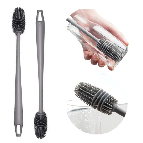 Silicon Head Bottle Cleaning Brush
