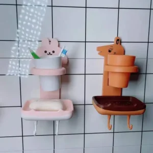 Brush And Soap Holder